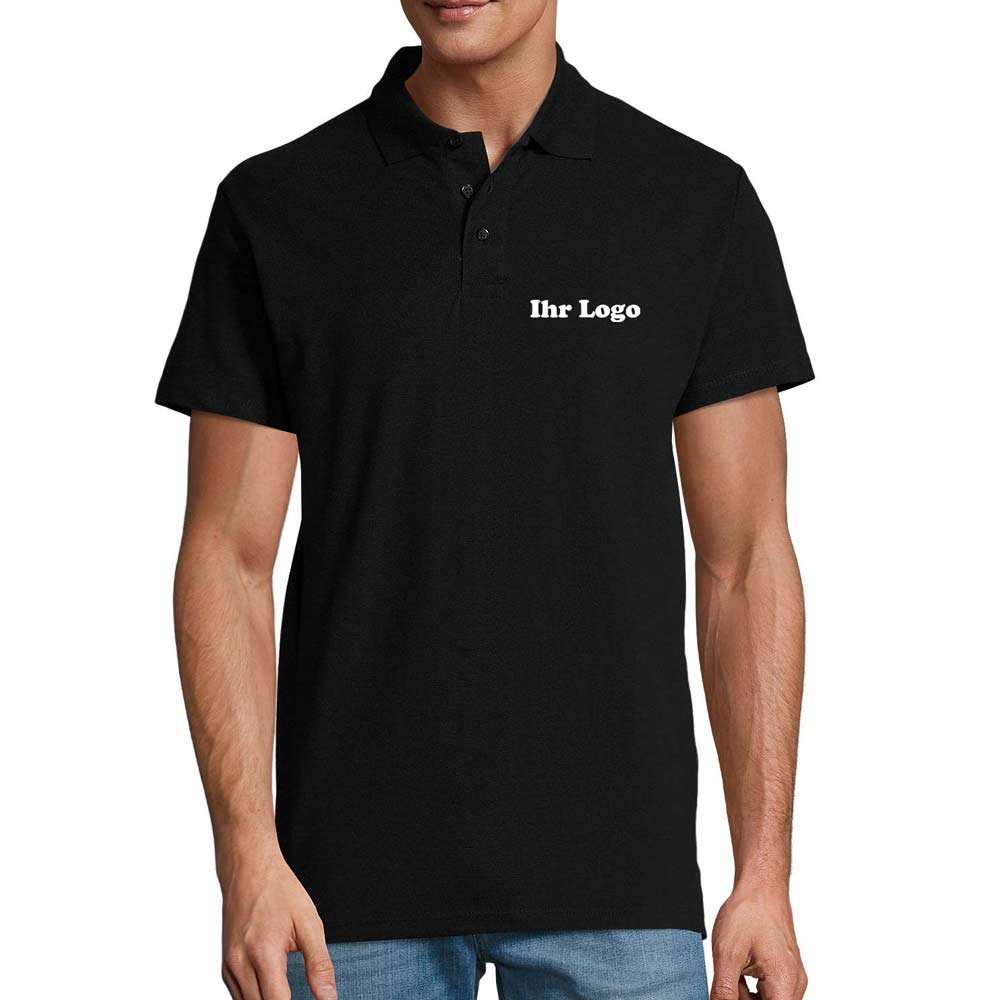 Individueller Herren Polo - Poloshirt mit Logo